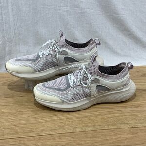 Cole Haan Zerogrand Outpace 2 Beige Purple Shoes Women’s Size 10 B